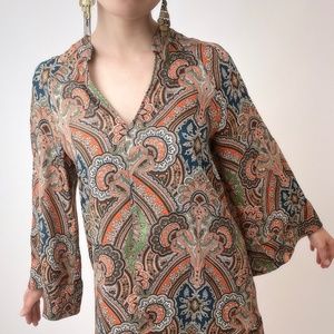 Zara Paisley Tunic